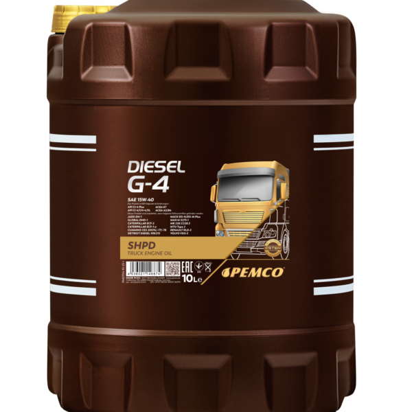 Pemco Diesel G-4 SHPD 15W-40 10L