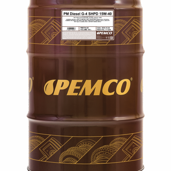 Pemco Diesel G-4 SHPD 15W-40 60L