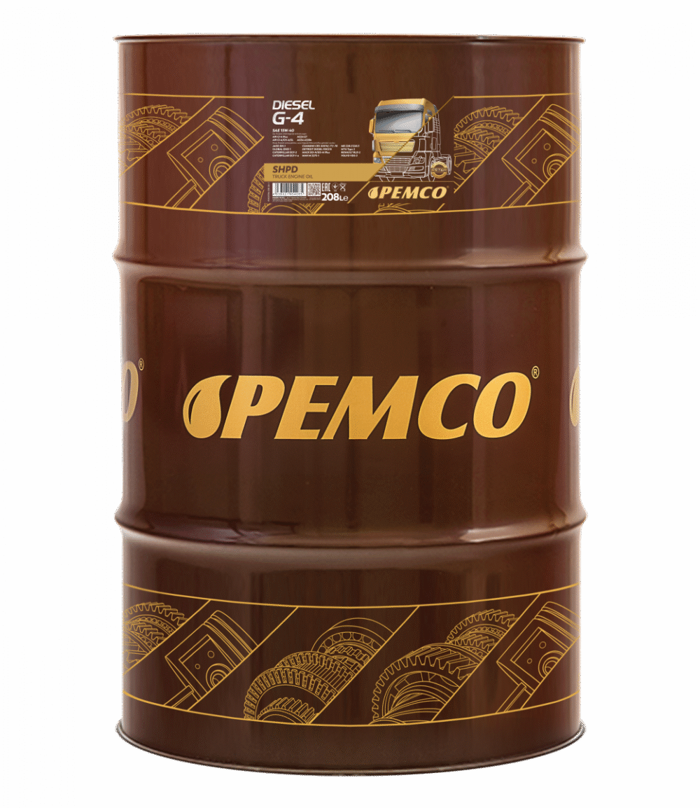 Pemco Diesel G-4 SHPD 15W-40 208L