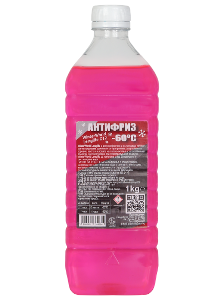 Антифриз Winter World – Long Life – 60°C (1 L)