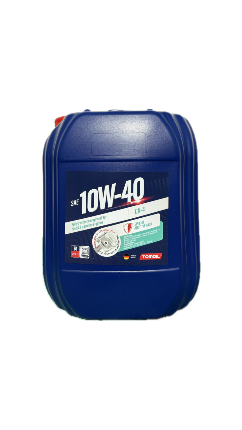 Tomoil 10W-40 CK-4 20L
