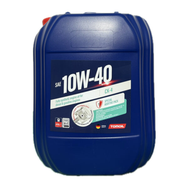 Tomoil 10W-40 CK-4 20L