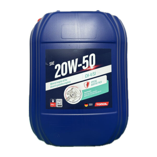 Tomoil 20W-50 CH-4/SJ 20L