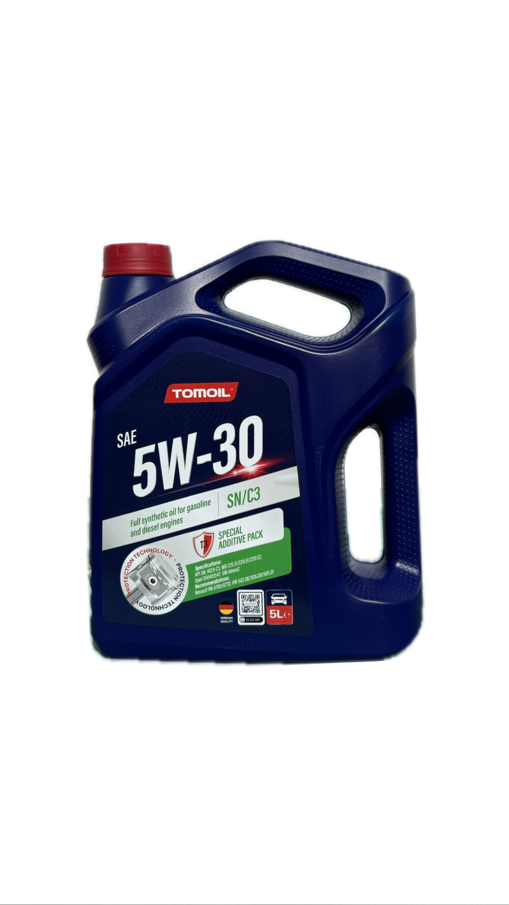 Tomoil 5W-30 SN/C3 5L